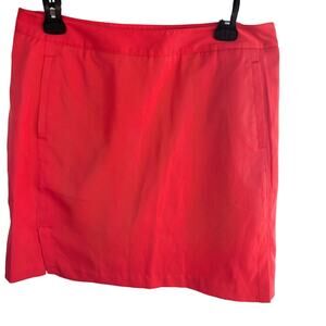Bobby Jones Golf Skort Fully Lined 6 Tennis Coral Side Pockets Sporty Athletic